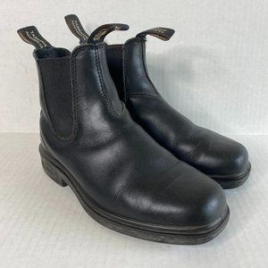 Blundstone Originals Womens Size AU 3 / US 6 Black Chelsea Leather Pull On Boots